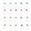20 simulationsdiamantringe für , fingerringe, spielzeug 5