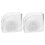 2St Kleine Transparante Organizer Opbergdoos 11