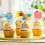 12 strand cupcake-topper hawai kuchenstäbchen pool 3