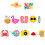 12 strand cupcake-topper hawai kuchenstäbchen pool 4