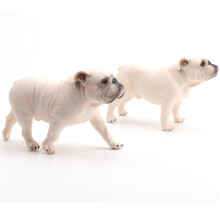 Realistische PVC Bulldogge Dekofigur Für Zuhause Und Büro