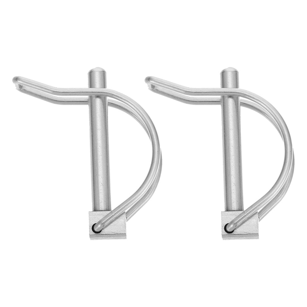 2 Pcs Quick Trailer Coupler Safety Cargo Boat Leg Clip 3272417039042