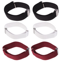 3 pares de garter unisex antideslizantes para mangas de camisa