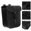 bolsa de manillar para de pu impermeable negro 4