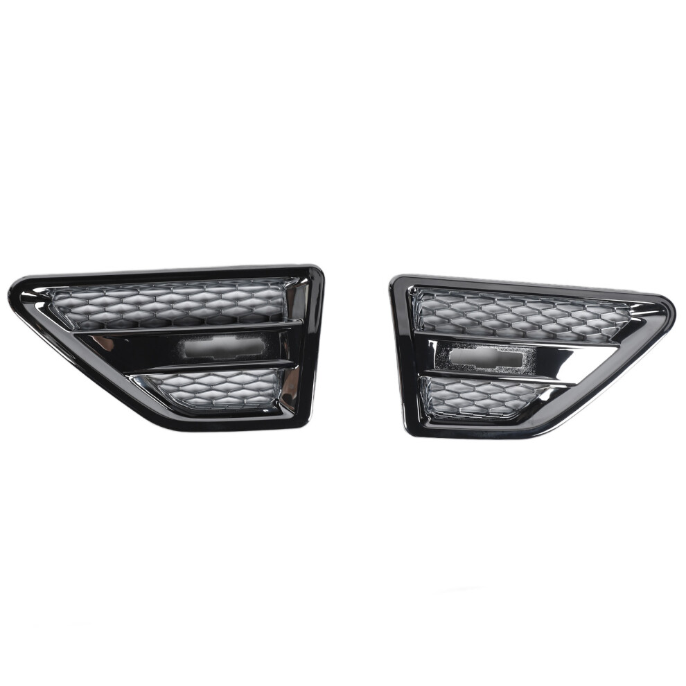 Side Vent Trim Grill Electroplate Pair For Freelander Lr2 2007-2014 7891351611754