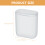 3pcs portable plastic storage boxes with lids 11