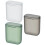 3pcs portable plastic storage boxes with lids 10