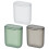 3pcs portable plastic storage boxes with lids 8
