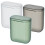 3pcs portable plastic storage boxes with lids 7