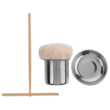 Bamboo Spatula Sponge 1 Set For Bakers 9.4x5.9x1.4in