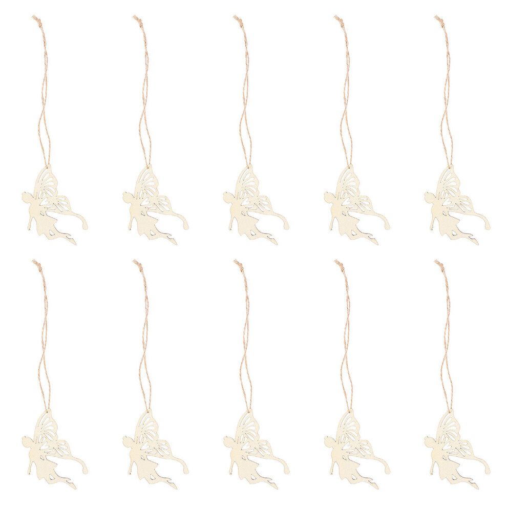10pcs Wooden Angel Wings Cutouts For Art And Craft Projects-image-OPC-PKQB98T-NEW