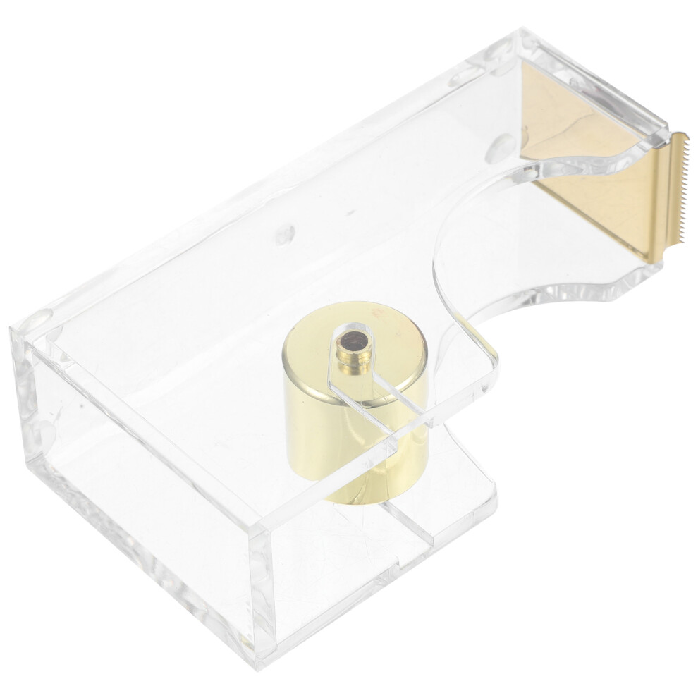 Premium Desktop Tape Dispenser With Non-Skid Base And Acrylic Cutter 3271823316747