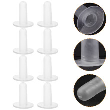 10pcs rubber pacifier nipples for lamb goat feeding bottles