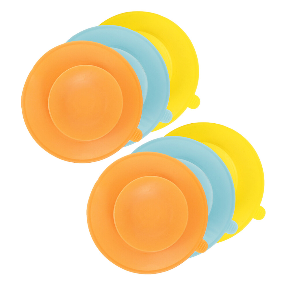 Iplusmile 6Pcs Double Sided Suction Cups For Toddler And Elderly Bowls