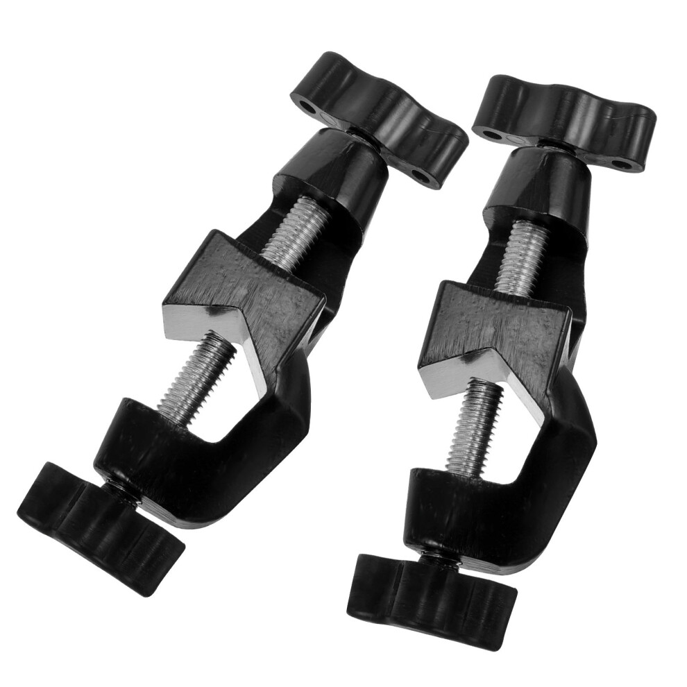 2Pcs Adjustable Right Angle Boss Head Clamp Holder For Lab Support 3271823328337