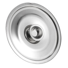 Mini Stainless Steel Pot Lid 16cm Universal Small Pan Cover Spill Stopper For Spice Pots And Saucepan Cooking Kitchen