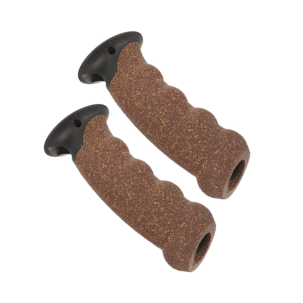 Photos - Climbing Gear 2pcs cork trekking pole grips for hiking and outdoor use