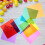 84 colored cellophane sheets for candy wrapping multi colored 6