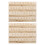 2 Pcs Wooden Braille Alphabet Board Learning Tool for Blind 9