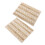 2 Pcs Wooden Braille Alphabet Board Learning Tool for Blind 1