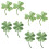 Sewing Decor Materialen Borduurdraad Lichtgroen 8 Stuks 2