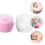2 Sets Baby Powder Container With Puff Empty Talcum Box Case 4