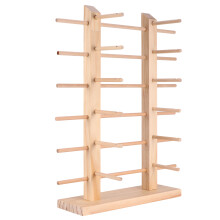 1Pièces Support Lunettes En Bois Kaki 6 Emplacements Pour Maison
