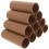 12pcs brown paper rolls for crafts, cardboard tubes for diy projects 8