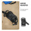 motorcycle passenger safety belt with adjustable rear seat handle grip 9