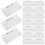 100pcs blank ballot raffle tickets multi-use small voting cards 8