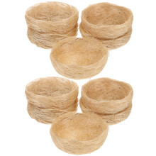 10pcs artificial bird nest ornament rustic simulation decoration