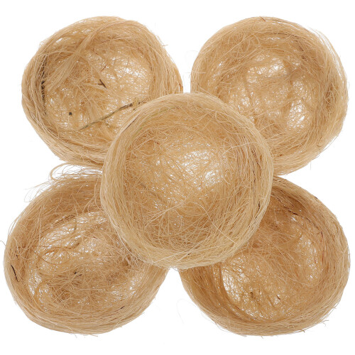 10pcs artificial bird nest ornament rustic simulation decoration 2