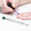 nail sponge 4 claws metal grabber with replaceable blocks for nail art 5