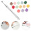 nail sponge 4 claws metal grabber with replaceable blocks for nail art 9