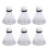 24pcs plastic badminton shuttlecocks for outdoor use white 1