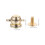 4Pcs Rotatable Rivet Stud D Rings for Backpack Purse Accessories 2