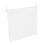 organizer per 37x37 cm con gancio e sacchetto portaoggetti bianco 8