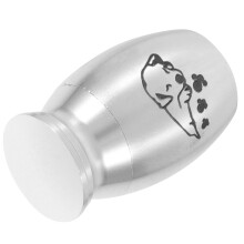 urna in metallo per ceneri cane e , commemorativa e funeraria