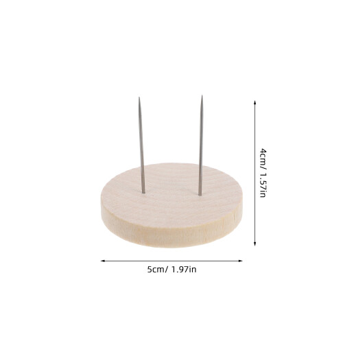 4 pezzi legno per e peluche, uncinetto 1