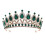 1Retro Groene Rhinestone Tiara Bruidsaccessoire Feestdagen 2
