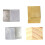 4 pezzi legno con rame, ferro, alluminio - prodotto 10