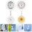 2 orologi con clip retrattile per infermieri 4