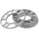 4 pezzi spessori ruota 8 mm in lega alluminio universali 4 e 5 1