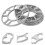 4 pezzi spessori ruota 8 mm in lega alluminio universali 4 e 5 8