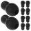 10 pezzi in silicone 6 mm per auricolari 3,5 mm 3
