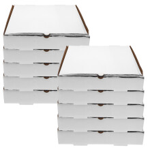 10 pezzi scatole pizza, confezioni asporto, contenitori