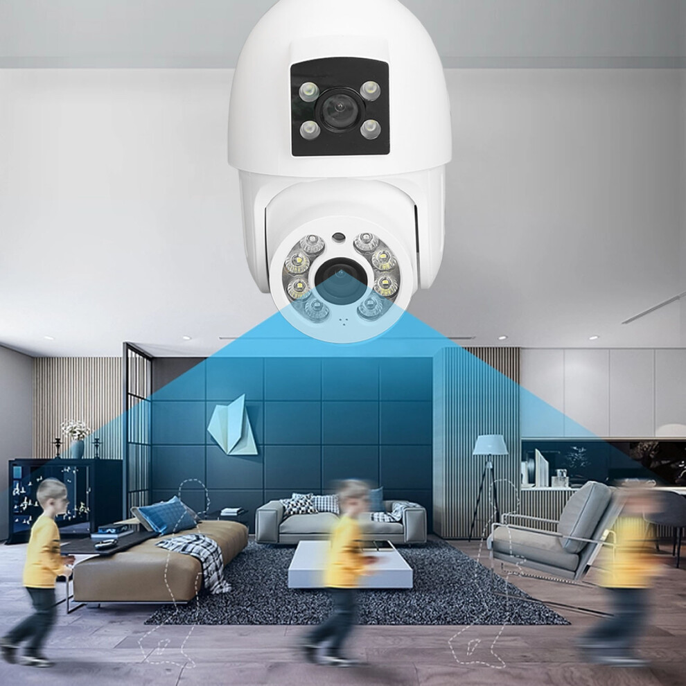 2Mp 360 Panoramic Wifi Security Camera Night Vision Waterproof Indoor Outdoor 6901351615193