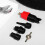 set paddleboardpompadapter hittebestendige mengeling luchtklepadapter 6