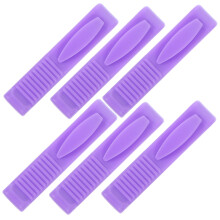 6 stuks plastic ampulopeners met groefontwerp, mini flesopener