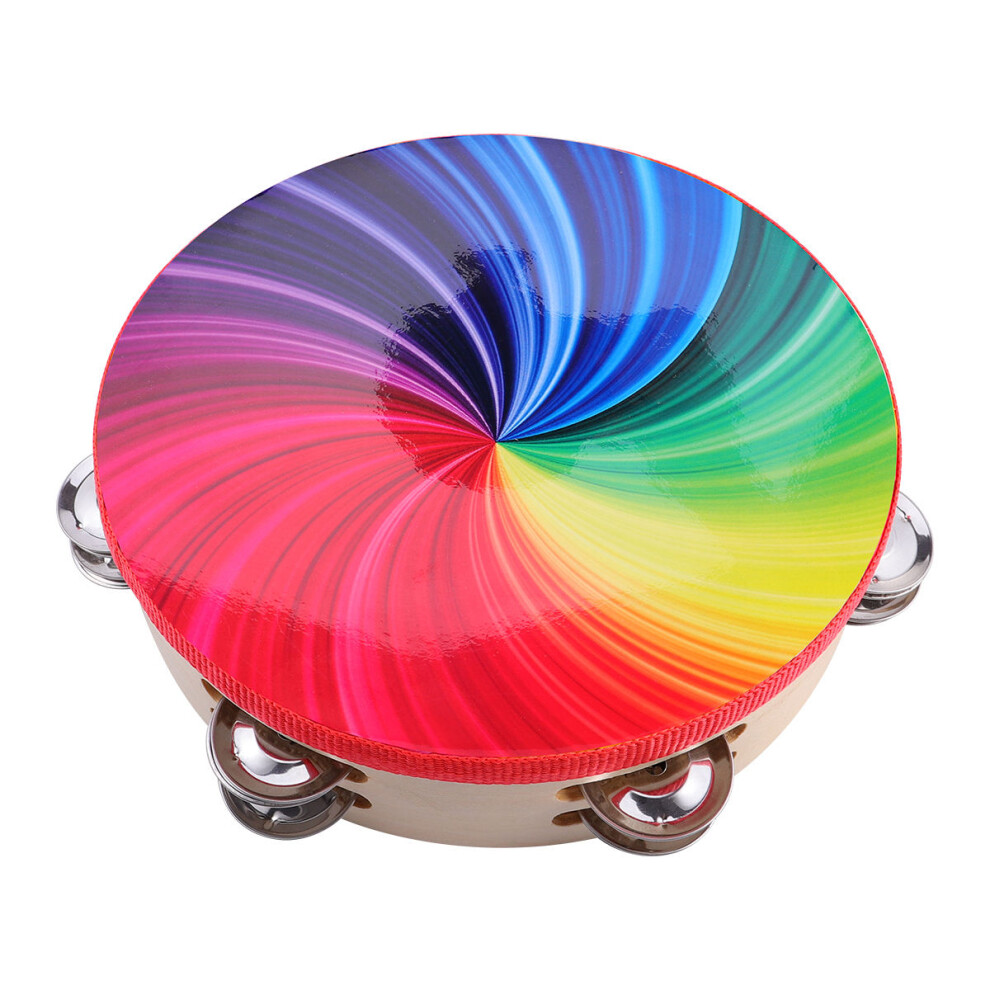 Tamburyn DorosłYch 8 Cali, PodwóJny RząD TalerzykóW Do-image